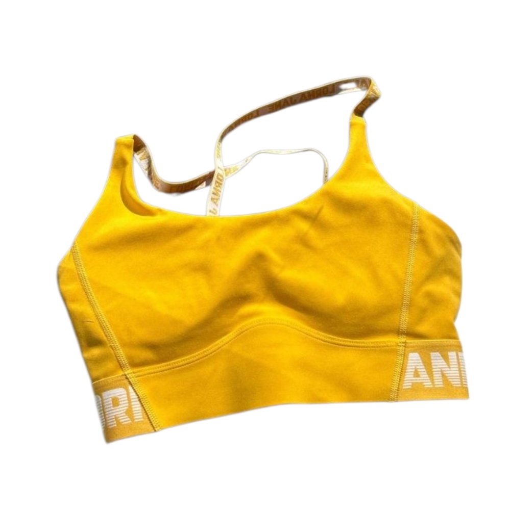 Lorna Jane Yellow Sports Bra